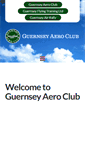 Mobile Screenshot of guernseyaeroclub.com